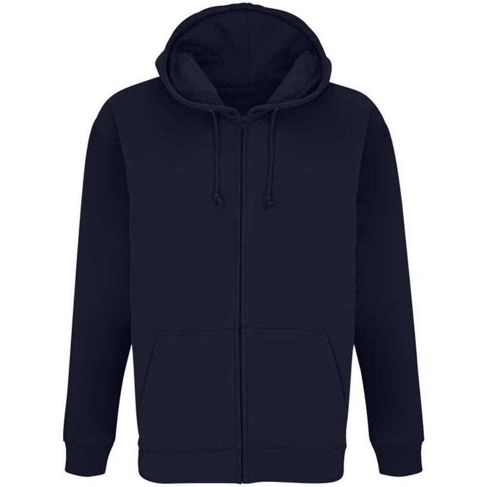 SOLS Unisex Adult Carter Full Zip Hoodie / French Navy